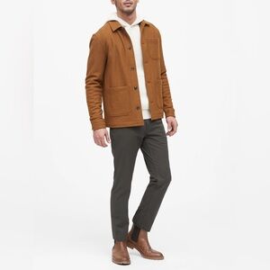 Banana Republic Copper Clay Wool Blend Chore Jacket